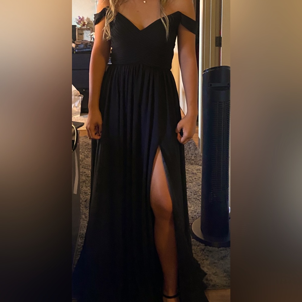 Black gown